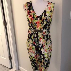 Thalia Sodi- Floral Multicolor Dress